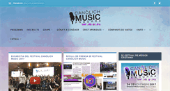 Desktop Screenshot of canolichmusic.com